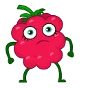 Raspberry  emoji 😫