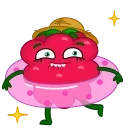 Raspberry  emoji 🏖