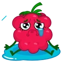 Емодзі Raspberry 😭