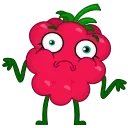 Raspberry  emoji 🤷‍♂️