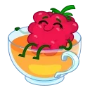 Raspberry  emoji ☕️
