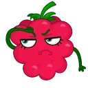 Raspberry  emoji 🧐