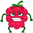 Raspberry  emoji 😡