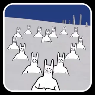 Realistic Rabbit sticker ❤️
