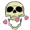 Death 💀 emoji ❤️
