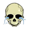 Death 💀 emoji 😭