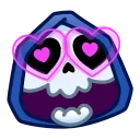 Reaper Skull Emoji  sticker 😍