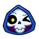 Стикер Reaper Skull Emoji 😉