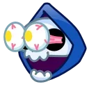 Стикер Reaper Skull Emoji 👀
