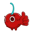 Red Cherry emoji 👍