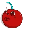 Эмодзи Red Cherry 😳
