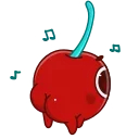 Red Cherry emoji 🍑