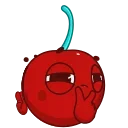 Red Cherry emoji 🤔