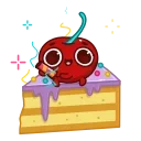 Red Cherry emoji 🎉