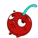 Red Cherry emoji 🙄
