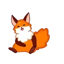 Red Fox sticker 😂