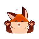 Red Fox sticker 😘
