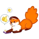 Red Fox emoji 👍
