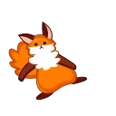 Red Fox emoji 👋