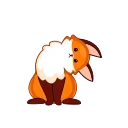 Red Fox emoji ❓