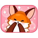 Red Fox sticker 🥺