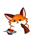Red Fox emoji 😡