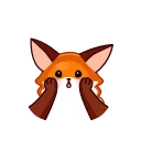 Red Fox sticker 🤩