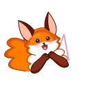 Red Fox emoji 😍