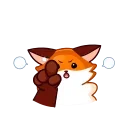 Red Fox sticker 🤬