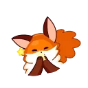 Red Fox stiker 👏
