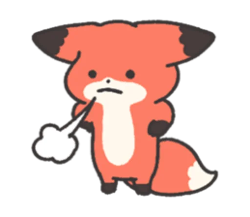 RedFox 2 emoji 😮‍💨