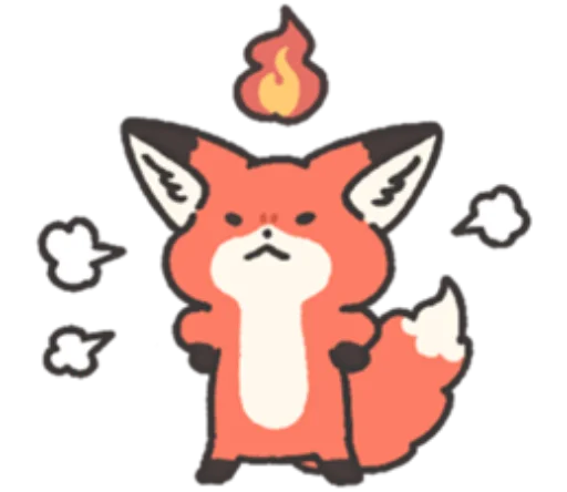 RedFox 2 emoji 😡