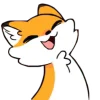 Red Fox emoji 💃