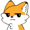Red Fox emoji 👎