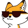 Red Fox emoji 😎