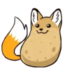 Red Fox emoji 🥔