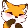 Red Fox emoji 🤭