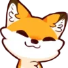 Red Fox emoji ☺️