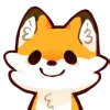 Red Fox emoji 😶