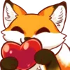 Red Fox emoji ❤