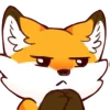 Red Fox emoji 🤔