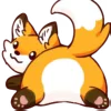 Red Fox emoji 🍑