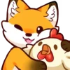 Red Fox emoji 🐔