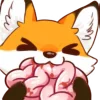 Red Fox emoji 🧠