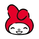 HD Red Hood My Melody emoji 😄