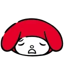 HD Red Hood My Melody emoji 😫