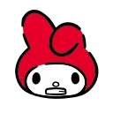 HD Red Hood My Melody emoji 😬