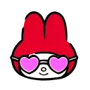 HD Red Hood My Melody emoji 😍