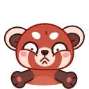 Эмодзи Red Panda Emoji  😡