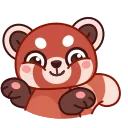 Емодзі Red Panda Emoji  ☺️